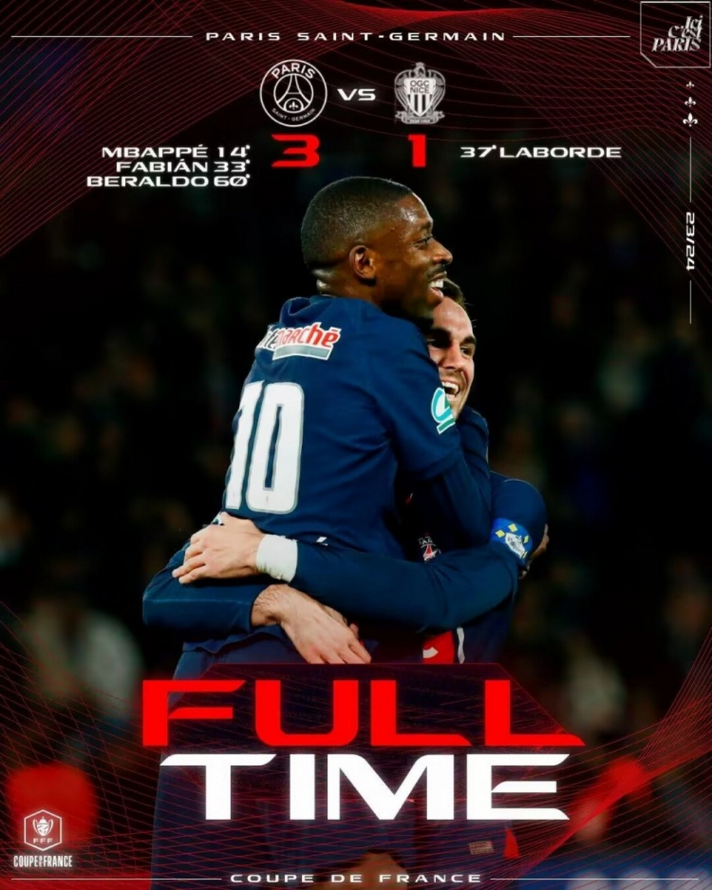 巴黎圣日耳曼险胜晋级,成功杀入四强 巴黎圣日耳曼险胜晋级,成功杀入四强